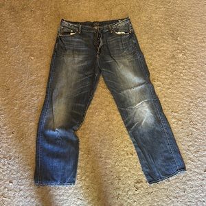 Lucky Brand Men’s 181 Relaxed straight jeans 40x34
